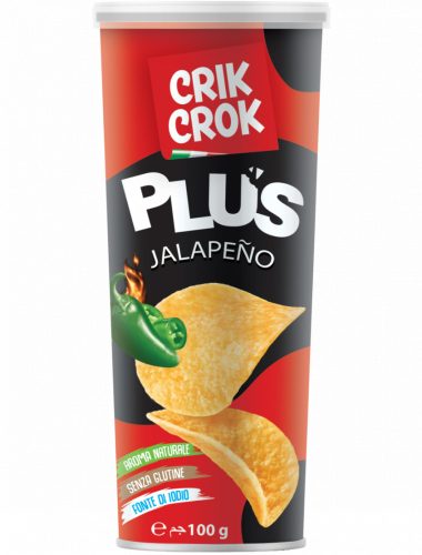 Crik Crok chips jalapeno gluténmentes 100g 