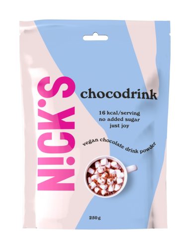 Nick's csokoládés italpor cukor- és gluténmentes 250g